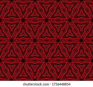 Nahtloser geometrischer Hintergrund. Textur für Tapete, Einladung. Illustration. Vector