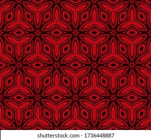 Seamless Lace Geometric Background. Texture For Wallpaper, Invitation. Illustration. Vector