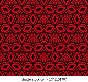 Seamless Lace Geometric Background. Texture For Wallpaper, Invitation. Illustration. Vector