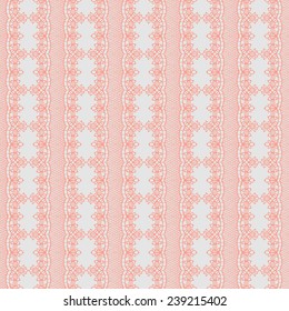 Seamless lace ornament