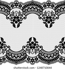 Seamless lace pattern