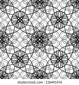 Seamless lace pattern.