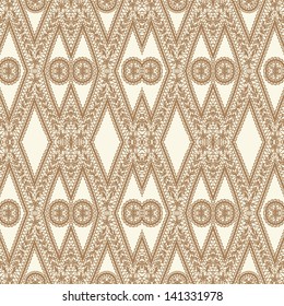 Seamless lace pattern