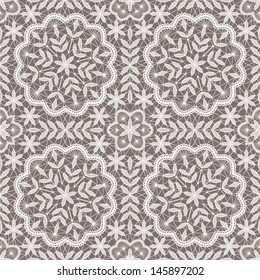 Seamless lace pattern 