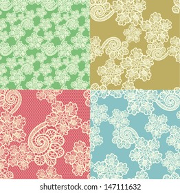 seamless lace pattern