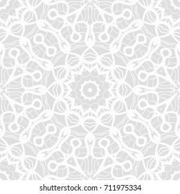 seamless lace pattern with abstract floral ornament. vector illustration