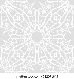 seamless lace pattern with abstract floral ornament. vector illustration