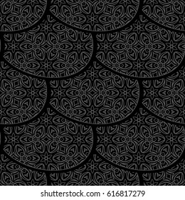 seamless lace pattern with elements of floral ornament. Different colored bases. vector illustration. For decorating invitations, fashion design, textiles. easter theme