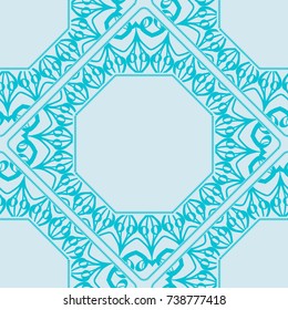 Seamless lace pattern with elements of floral ornament. vector illustration. For decorating invitations, fashion design, textiles