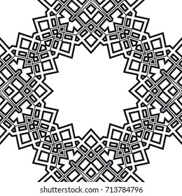 seamless lace pattern with flower design. vector illustration