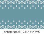 Seamless lace pattern, flower vintage vector background.