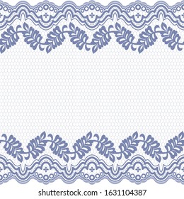 Seamless lace pattern, flower vintage vector background.
