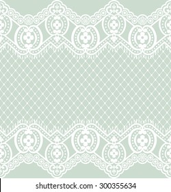 Seamless lace pattern, flower vintage vector background.