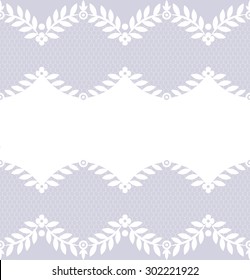Seamless lace pattern, flower vintage vector background.