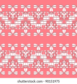 Seamless lace pattern for use with fabric projects, backgrounds or scrap-booking.