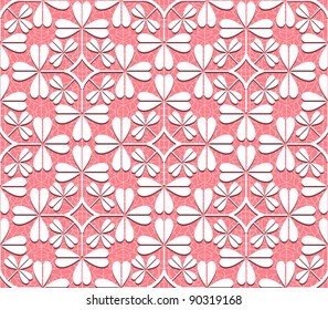 Seamless lace pattern for use with fabric projects, backgrounds or scrap-booking.