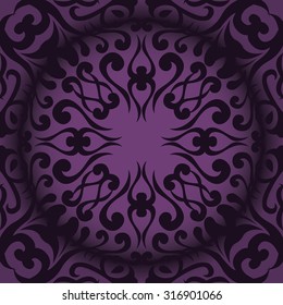 Seamless lace wallpaper. Vintage pattern
