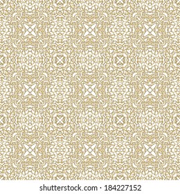 Seamless laced floral pattern 