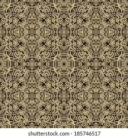 Seamless laced floral texture