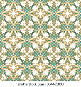 Seamless laced ornamental background