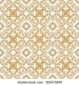 Seamless laced ornamental background