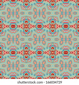 Seamless laced pattern