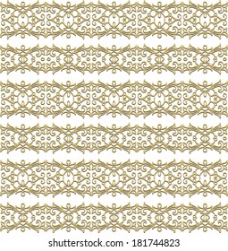 Seamless laced pattern