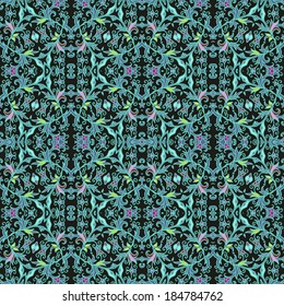 Seamless laced pattern