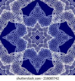 Seamless laced pattern