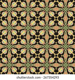 Seamless laced pattern