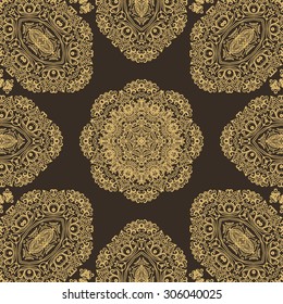 Seamless laced pattern