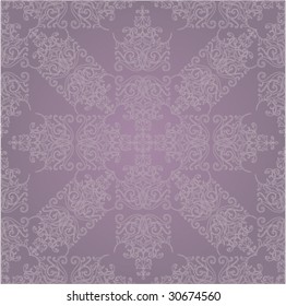 Seamless Laces lilac pattern
