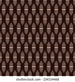 Seamless Lacy Grid Texture. Vector Illustration.