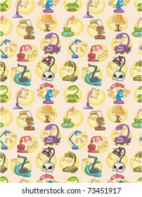 seamless lamp pattern