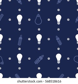 seamless lamp with silver dot pattern background