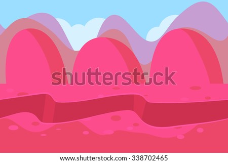 Similar – Image, Stock Photo Rock fissure Landscape