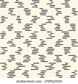 Seamless Lattice Pattern. Abstract Monochrome Background