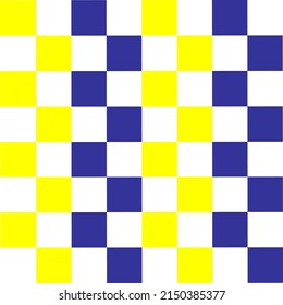 seamless lattice pattern checkered yellow blue plaid