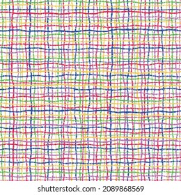 Seamless lattice pattern faded by distortion,