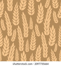 seamless laurel wreath floral pattern. Seamless pattern can be used for wallpaper, web page background, packaging