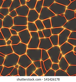 Seamless lava or fire texture