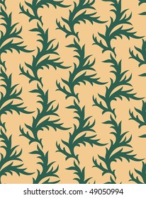 Seamless leaf background