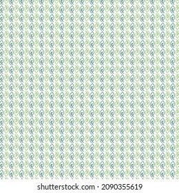 seamless leaf organic pattern design vector template