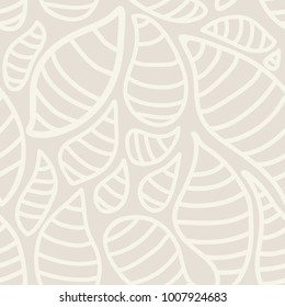Seamless leaf pattern.