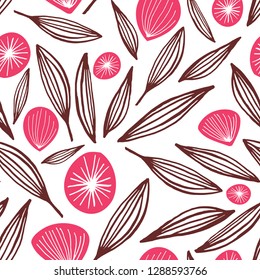 Seamless Leaf Pattern