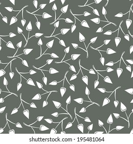 Seamless leaf pattern