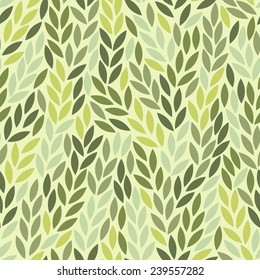 Seamless leaf pattern