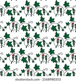 seamless leaf  pattern, pattern, background, background