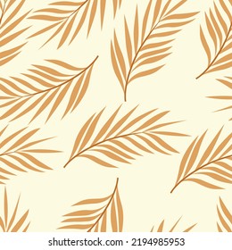Seamless leaf Pattern design for textile design 