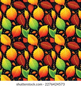 Seamless leaf pattern for fabric,pattern,wall art and craft 